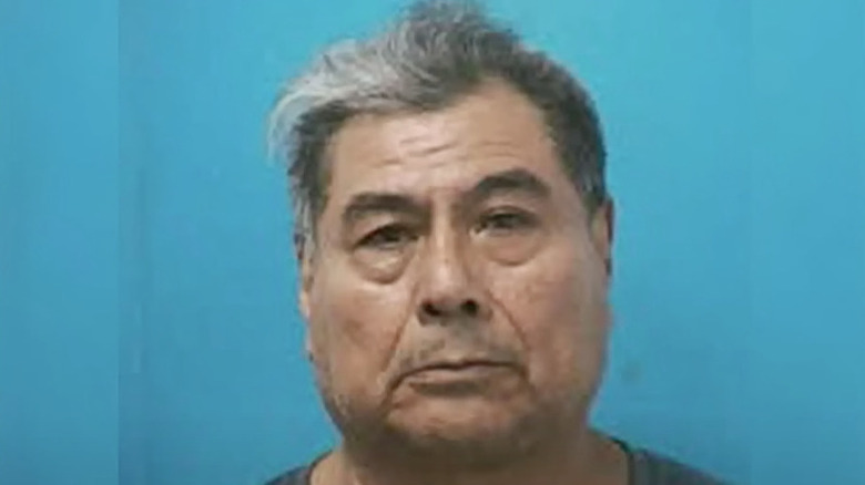 Camilo Hurtado Campos frowning in mugshot