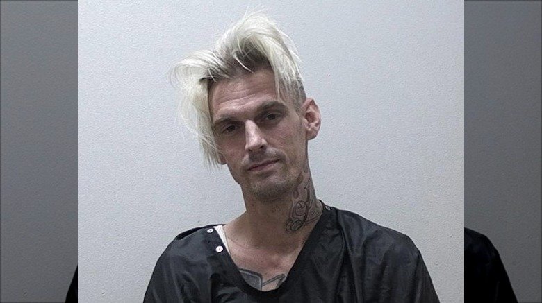 Aaron Carter mug shot