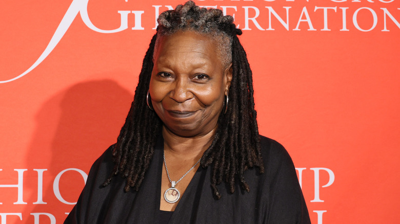 Whoopi Goldberg on red carpet