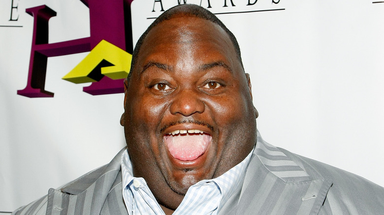 Lavell Crawford on red carpet