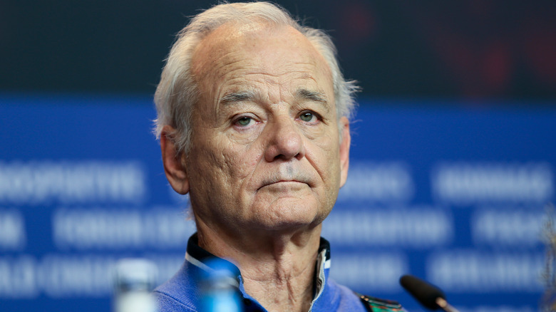 Bill Murray frowning