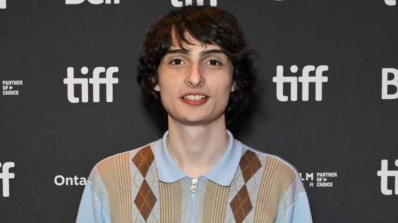 Finn Wolfhard smiling