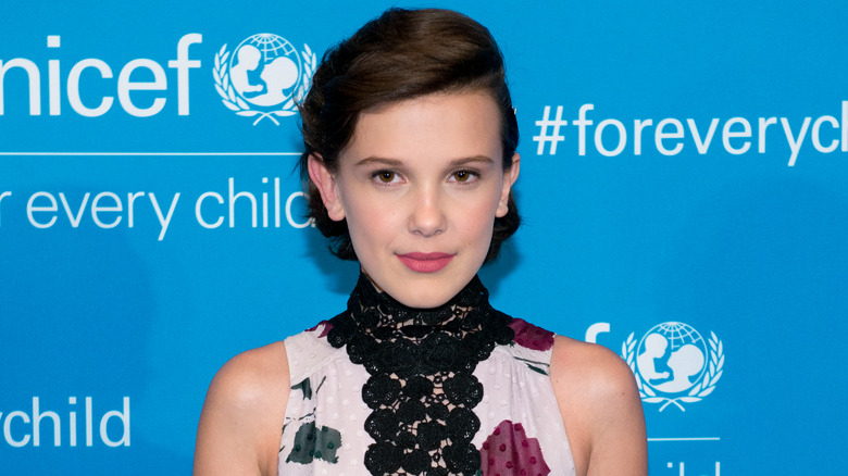 Millie Bobby Brown posing