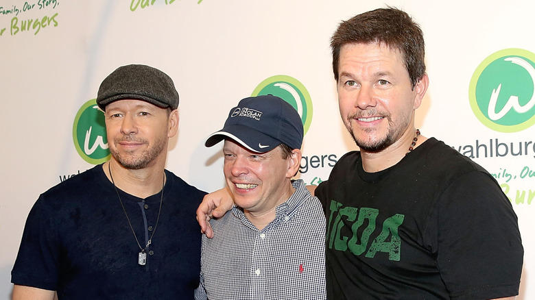 Donnie, Paul, and Mark Wahlberg