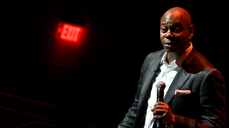 Dave Chappelle on stage