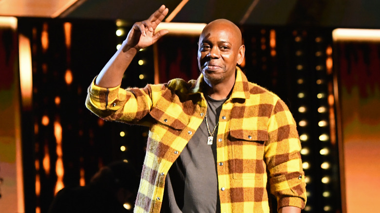 Dave Chappelle at the 36th Annual Rock and Roll Induction Ceremony