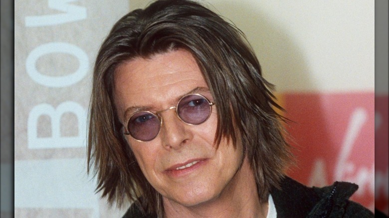 David Bowie in sunglasses