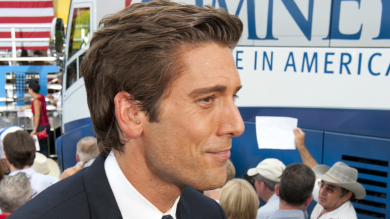 David Muir on the campaign trail in 2012