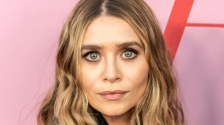 Ashley Olsen staring