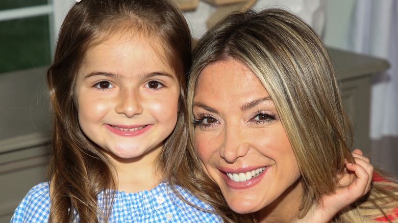 Debbie Matenopoulos and daughter Alexandra posing together