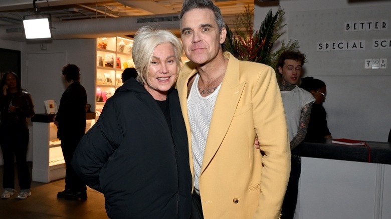 Deborra-Lee Furness and Robbie Williams attend the "Better Man" special screening in New York, NY (2024)