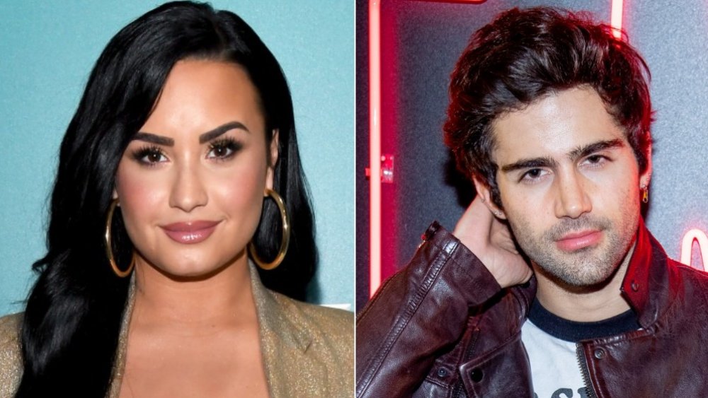 Demi Lovato and Max Ehrich 