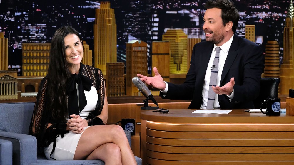 Demi Moore, Jimmy Fallon