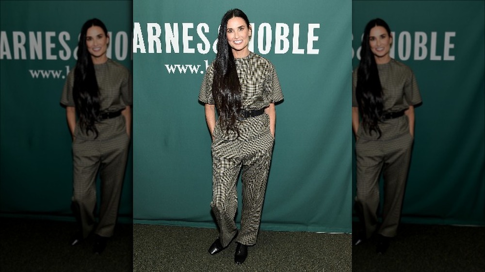 Demi Moore at a Barnes & Noble book event 