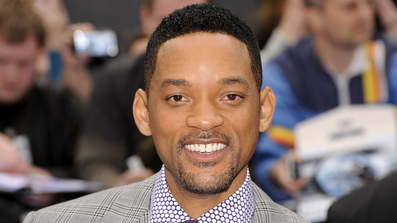 Will SMith smiling