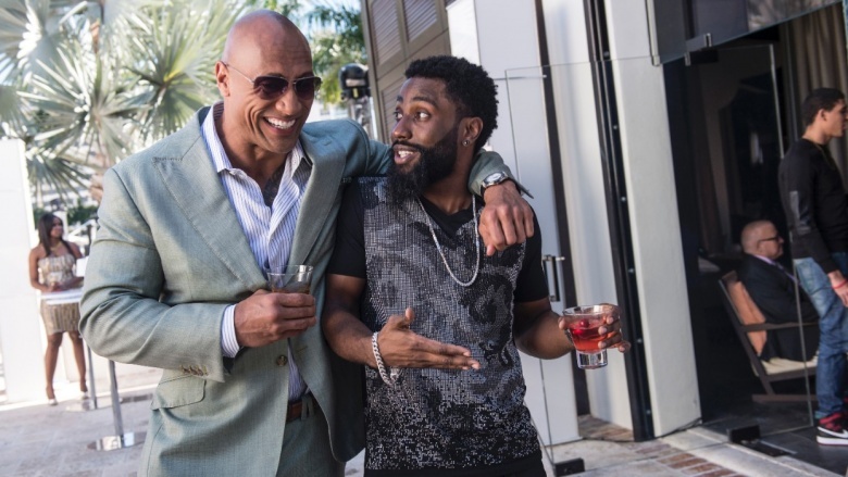 Dwayne Johnson and John David Washington