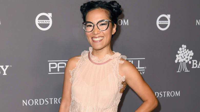 Ali Wong hair up