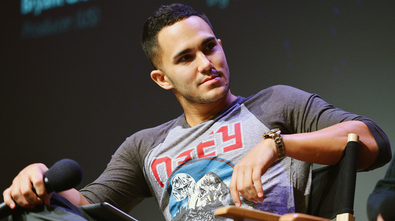 Carlos PenaVega seated