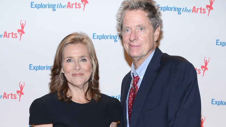 Meredith Vieira Richard Cohen red carpet smiling