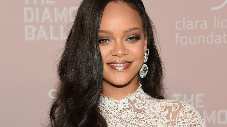 Rihanna smiling