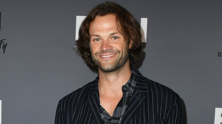 Jared Padalecki stripped jacket hair