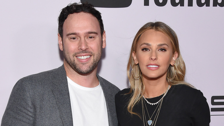 Scooter Braun and Yael Cohen smiling