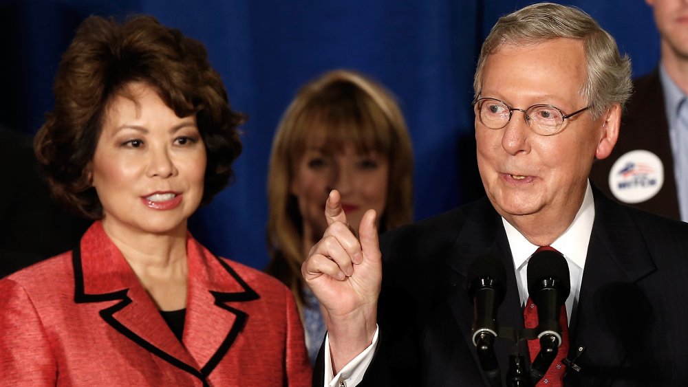 Elaine Chao, Mitch McConnell