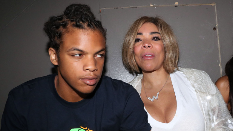 Wendy Williams and Kevin Hunter Jr. posing