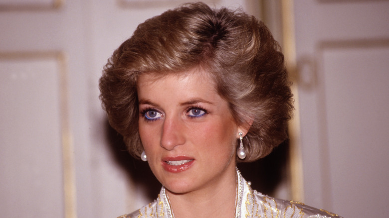 Princess Diana posing