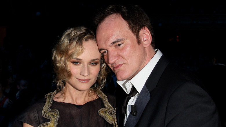 Diane Kruger and Quentin Tarantino in 2011