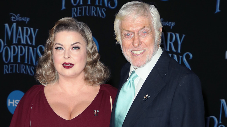 Dick Van Dyke and wife, Arlene Silver attending premiere of Mary Poppins Returns