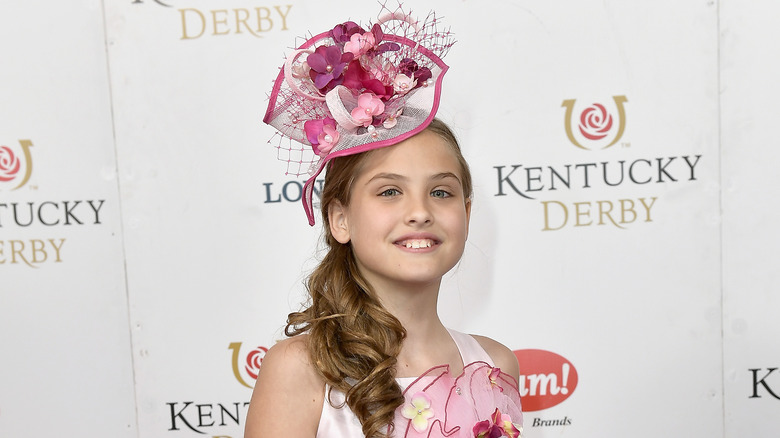 Dannielynn Birkhead attending the 143rd Kentucky Derby