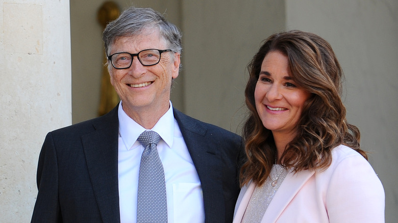 Bill and Melinda Gates smiling