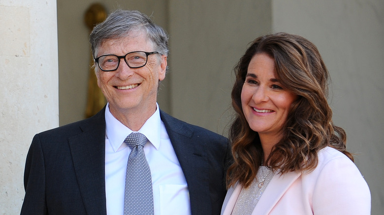 Bill and Melinda Gates smiling