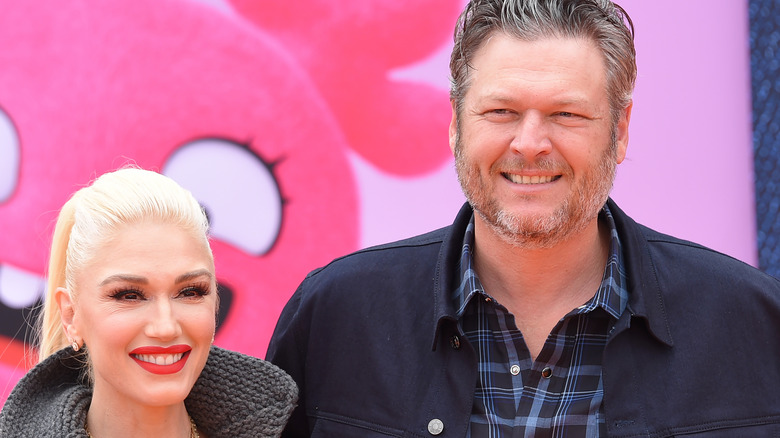 Blake Shelton and Gwen Stefani at event 