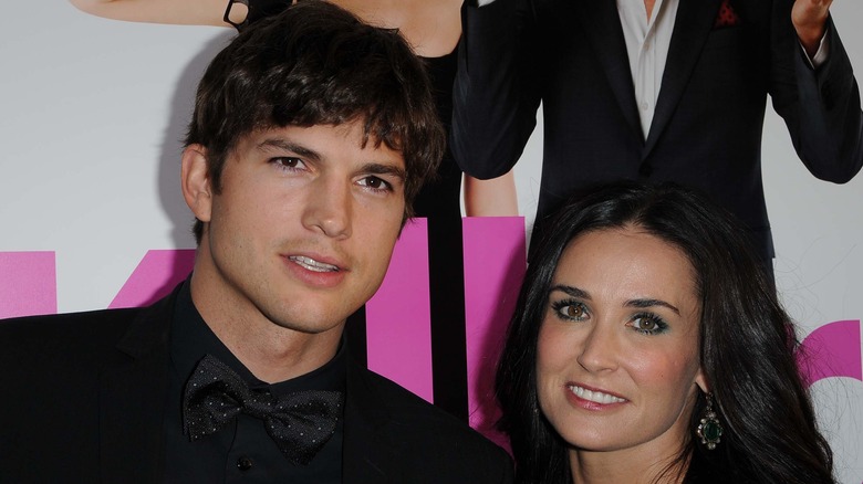 Ashton Kutcher and Demi Moore