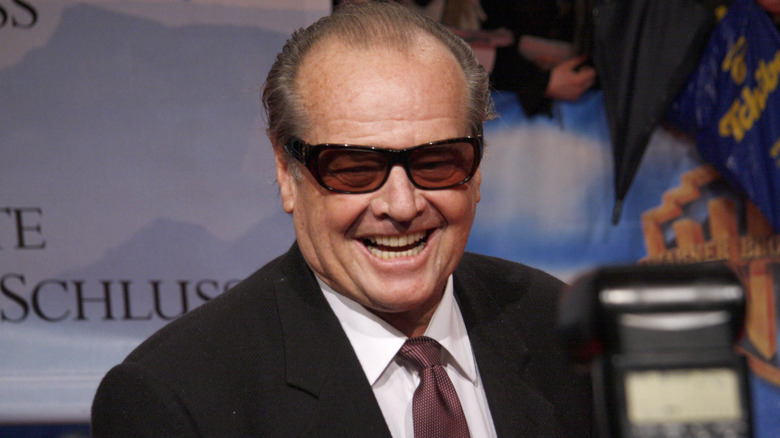 Jack Nicholson smiling