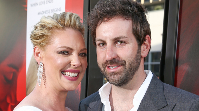 Katherine Heigl and Josh Kelley smiling