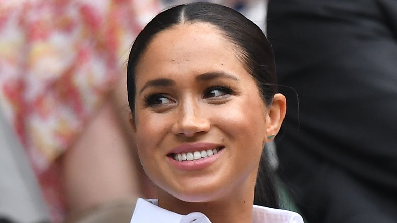 Meghan Markle smiling