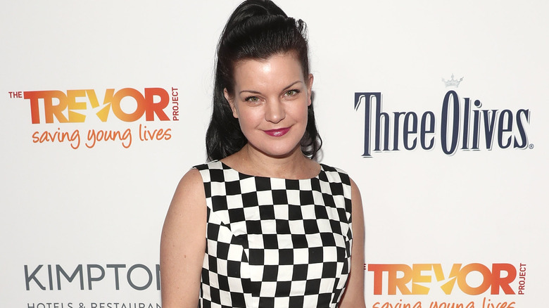 Pauley Perrette smiling