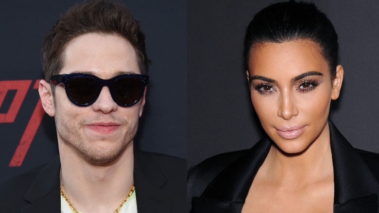 Pete Davidson and Kim Kardashian