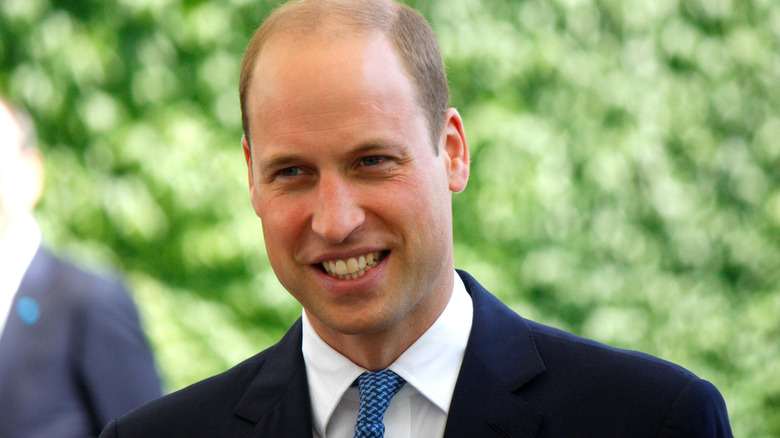 Prince William smiling