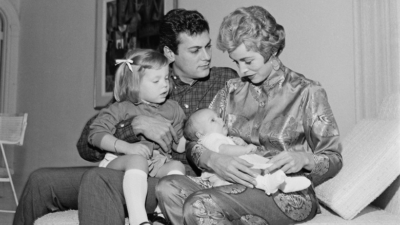 Tony, Kelly, Jamie Lee Curtis and Janet Leigh