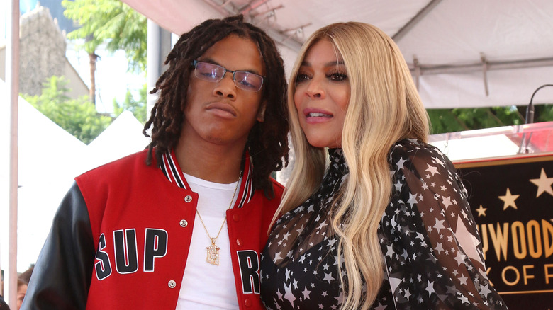 Wendy Williams and her son, Kevin Hunter Jr.