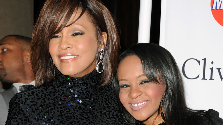 Whitney Houston and Bobbi Kristina Brown