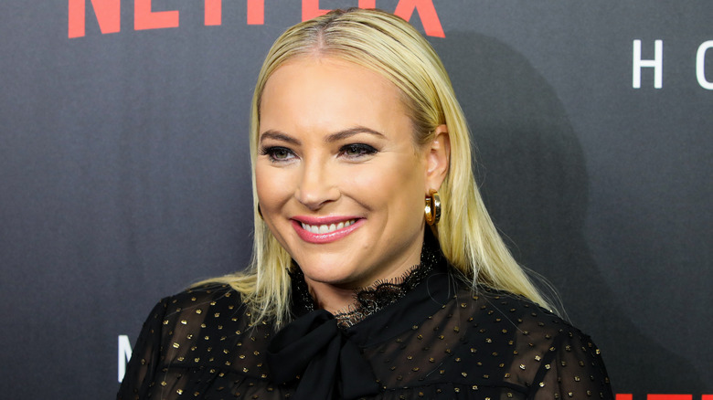 Meghan McCain smiling Netflix red carpet