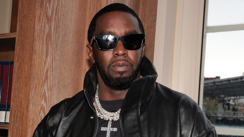 Sean "Diddy" Combs with glasses