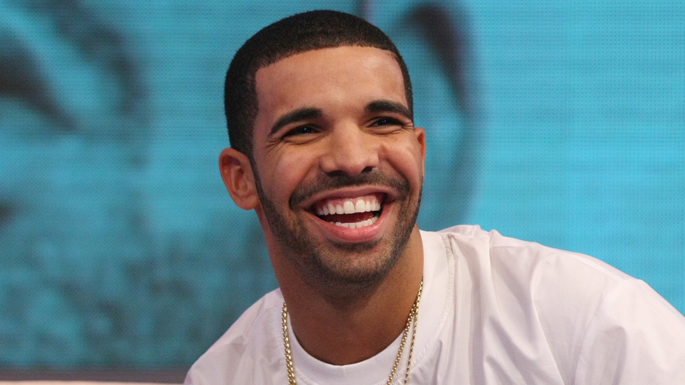 Drake laughing