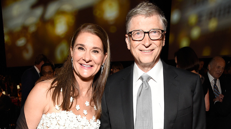 Bill and Melinda Gates smiling 