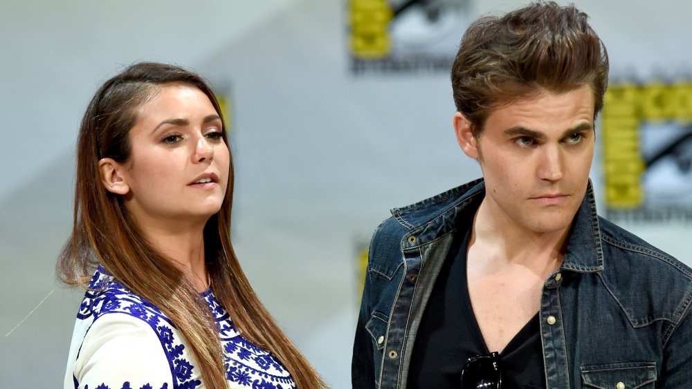 Nina Dobrev and Paul Wesley